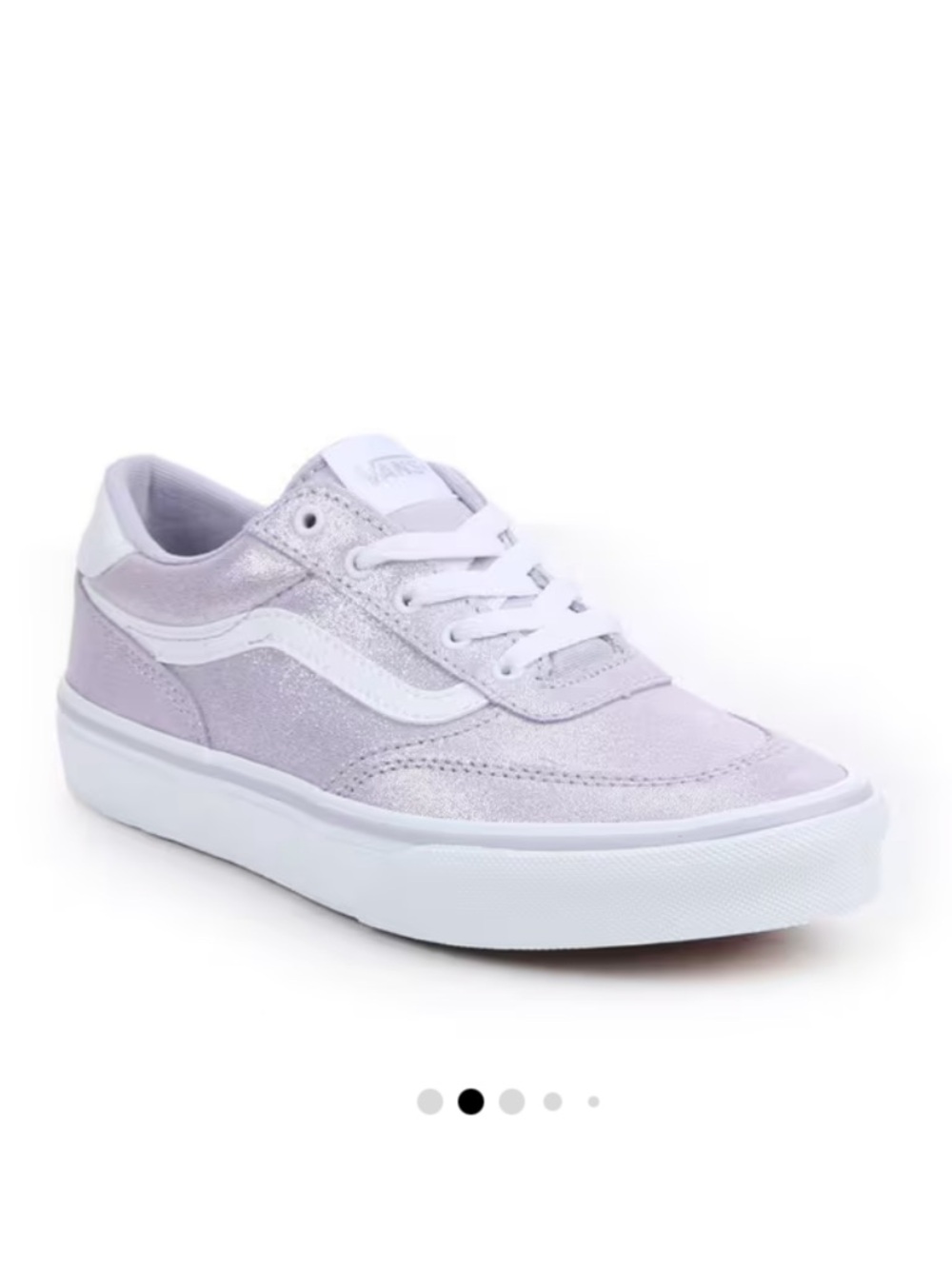 Vans Kids Lavender & White Old Skool Sneakers